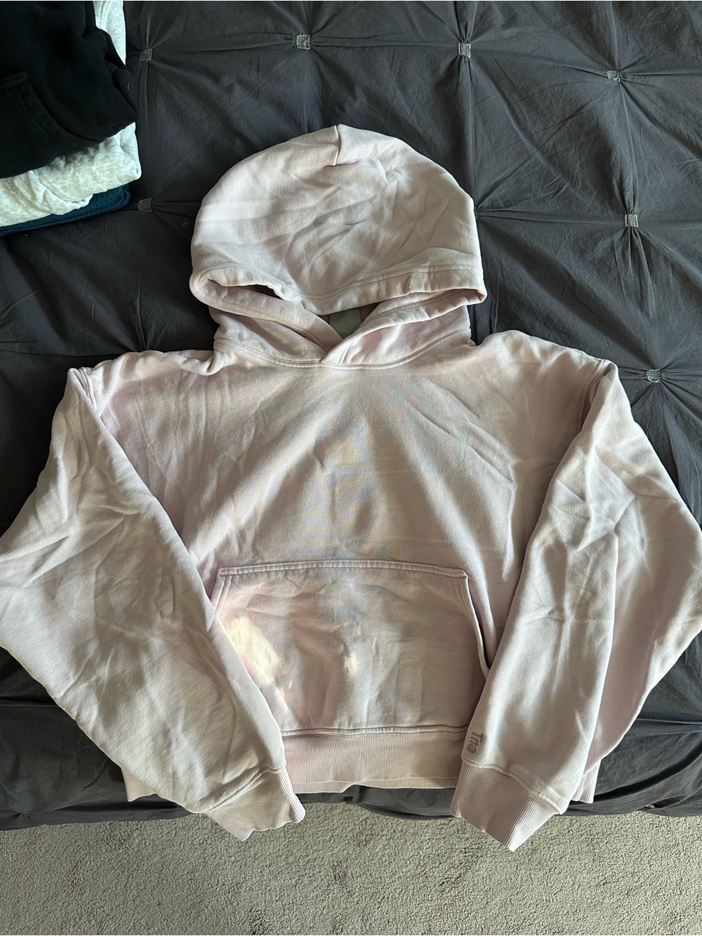TNA Pale Pink Pullover Hoodie